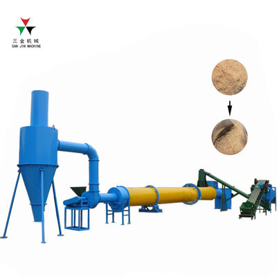 品質  Sustainable Biomass Flour Pellet Flour Wood Alfalfa Air Circulation Wet Drying Processing Pipe Drying Stove Ce Approved Professional Sawdust Dryer Machine 工場